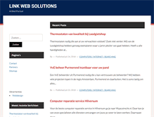 Tablet Screenshot of linkwebsolutions.nl