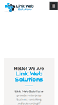 Mobile Screenshot of linkwebsolutions.com